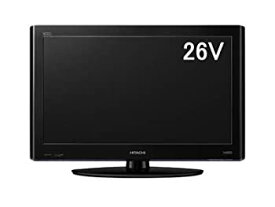 【中古】 日立 26V型 地上 BS 110度CSデジタルハイビジョン液晶テレビWooo (250GB HDD内蔵 録画機能付) L26-HP05-B