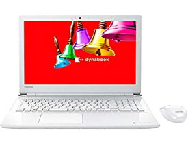 【中古】 東芝 15.6型ノートパソコン dynabook T45 リュクスホワイト サービス PT45BWP-SJA2