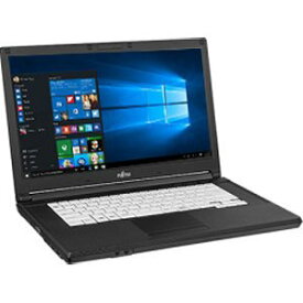 【中古】 富士通 LIFEBOOK A576 P FMVQN17048 Windows 10 Pro 15.6インチ Celeron 3855U メモリ 2GB HDD 500GB DVD-ROM 無線LAN WEBカメラ