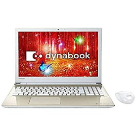 【中古】 東芝 15.6型ノートPC dynabook T65 CG サテンゴールド PT65CGP-RJB 2017年2月モデル