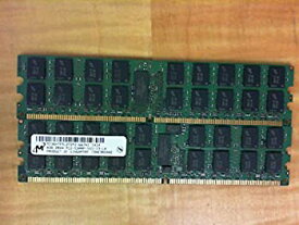 【中古】 Micron MT36HTF51272PZ-667H1 4GB サーバー DIMM DDR2 PC5300 (667) REG ECC 1.8v 2RX4 240P 512MX72 256mX4 C