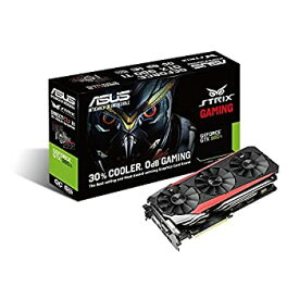 【中古】 ASUSTek ASUS STRIXシリーズ NVIDIA GeForce GTX980Tiビデオカード オーバークロック メモリ6GB STRIX-GTX980TI-DC3OC-6GD5-GAMING