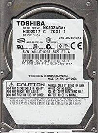 【中古】 TOSHIBA 2.5インチ内蔵型HDD60GB/U-ATA100 MK-6034GAX