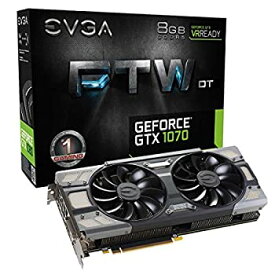 【中古】 EVGA GeForce GTX 1070 FTW DT GAMING ACX 3.0 グラフィックボード 08G-P4-6274-KR