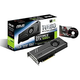 【中古】 ASUS Turboシリーズ NVIDIA GeForce GTX1080TIビデオカード ベースクロック1480MHz TURBO-GTX1080TI-11G