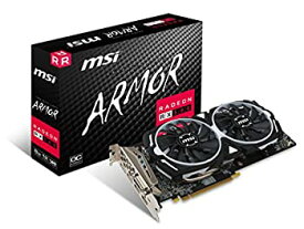 【中古】 MSI Radeon RX 580 ARMOR 8G OC グラフィックスボード VD6879