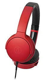 【中古】 audio technica オーディオテクニカ SoundReality ポータブルオンイヤーヘッドホン レッド ATH-AR3 RD