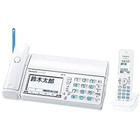 【中古】 Panasonic パナソニック デジタルコードレス普通紙ファクス (子機1台付き) ホワイト KX-PZ710DL-W