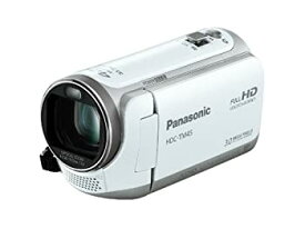 【中古】 Panasonic パナソニック デジタルハイビジョンビデオカメラ TM45 内蔵メモリー32GB クリアホワイト HDC-TM45-W