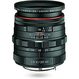 【中古】 HD PENTAX-DA 20-40mmF2.8-4ED Limited DC WR ブラック 標準ズームレンズ 【APS-Cサイズ用】【高品位リミテッドレンズ・アルミ削り出しボディ】