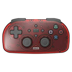 【中古】 【SONYライセンス商品】ワイヤレスコントローラーライト for PlayStation R 4 クリアレッド【PS4対応】