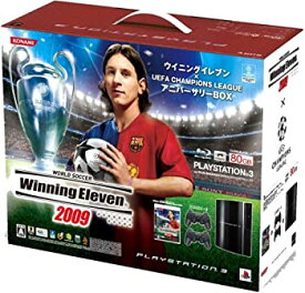 【中古】 PlayStation 3 (80GB) ウイニングイレブン x UEFA Champions League アニバーサリーBOX (クリアブラック)