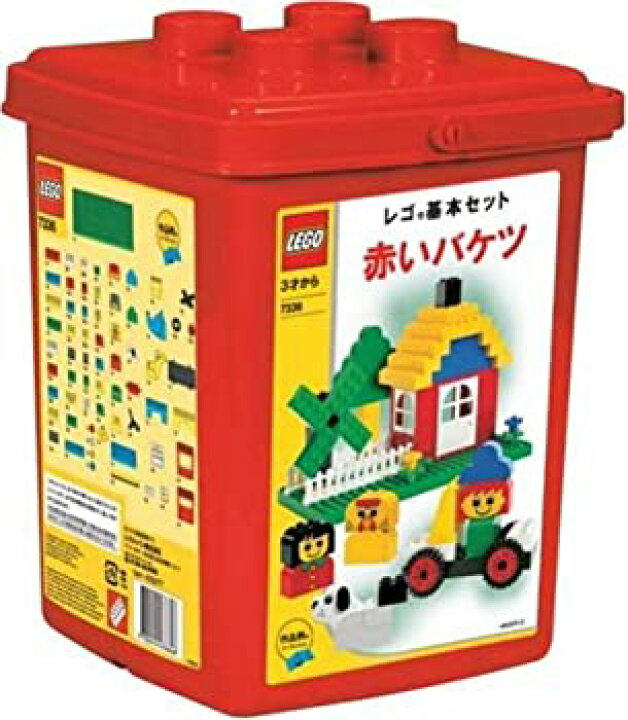 楽天市場】【中古】 レゴ (LEGO) 基本セット 赤いバケツ 7336 