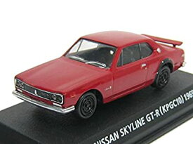 【中古】 コナミ 1/64 絶版名車コレクション Vol 1 ニッサン スカイライン GT-R 型式KPGC10 1969 赤
