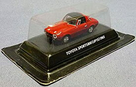 【中古】 コナミ 1/64 絶版名車コレクション Vol 2 トヨタ スポーツ 800 型式UP15 1965 赤