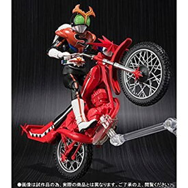 【中古】 S.H.Figuarts 仮面ライダーストロンガー 全高約14cm & カブトロー 全長約19cm セット ABS&PVC製 フィギュア