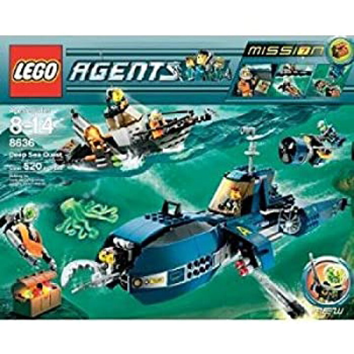 楽天市場】【中古】 LEGO レゴ 8636 Mission 7: Deep Sea Quest (レゴ  