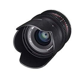 【中古】 Rokinon cv21 m-e 21mm t1.5コンパクトHigh Speed Wide Angle Cineレンズfor SONY e-mount ブラック