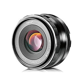 【中古】 Meike 35mm f1.7 大口径マニュアルフォーカス固定レンズfor Fujifilm x-mount x-t2?x-a1?x-a2?x-e1?X - pro1?x-pro2