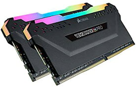 【中古】 CORSAIR DDR4-3200MHz デスクトップPC用 メモリモジュール VENGEANCE RGB PRO シリーズ 16GB [8GB×2枚] CMW16GX4M2C3200C14