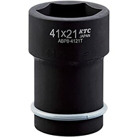 【中古】 京都機械工具 KTC 自動車専用工具 走行装置 25.4mm 1インチ インパクトレンチ ホイールナットコンビソケット 薄肉 サイズ 41x21 ABP8-4121T