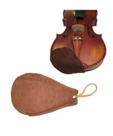 【中古】 Vio Music あごをすっきりと バイオリン ビオラ用あご当てカバー ブラウン