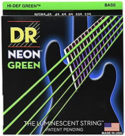 【中古】 DR-NGB545 Medium 5 String NEON GREEN エレキベース弦