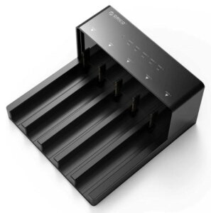 �y���������z ORICO 6558US3 �n�[�h�f�B�X�N�P�[�X 2.5 / 3.5�C���` HDD SSD �h���C�u�P�[�X �d���A�_�v�^�[�t 6558US3-C �I���R (08)
