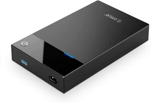 ORICO 3599U3 3.5�C���` �n�[�h�f�B�X�N�P�[�X USB3.0 �O�t���P�[�X 2.5 / 3.5 ���Ή� 12W�������d���A�_�v�^�[ 12TB �c�[���s�v �I���R (N)