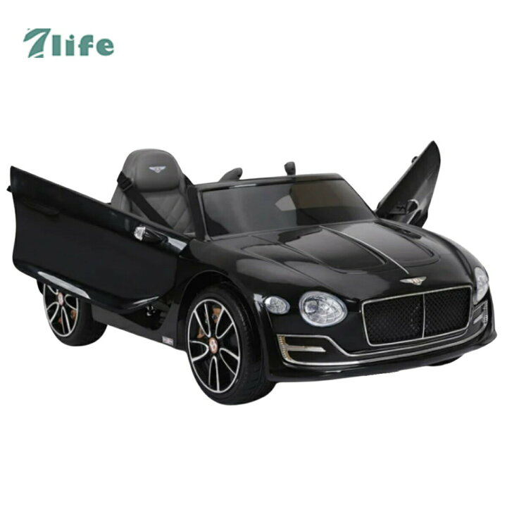 楽天市場】7life BJE1166 電動乗用カー ベントレー EXP12 ブラック 
