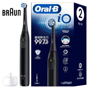 BRAUN iOS21D90BK �d�����u���V �I�[����B iO2S �ی^��]�u���V ���C���� �����t���h�~�Z���T�[ �É� 2���[�h���� �[�d�� Oral B �u���b�N �u���E�� (06)