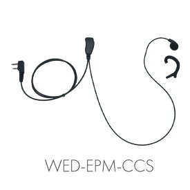 アイコム ICOM イヤホンマイク アイコム L型2ピン 無線機専門店の誇りをかけた高品質と低価格！ WED-EPM-CCS 1個 単品 トランシーバー用イヤホンマイク インカムマイク