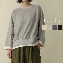 楽天市場】trois プルオーバー 半袖（レディースファッション）の通販