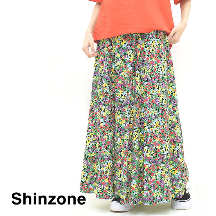 楽天市場】【再入荷】THE SHINZONE シンゾーン フラワースカート  