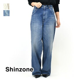 THE SHINZONE シンゾーン ツールデニムパンツ ワイド TOOL DENIM PANTS 24MMSPA01【エクリュ/ブルー】【送料無料】【予約】