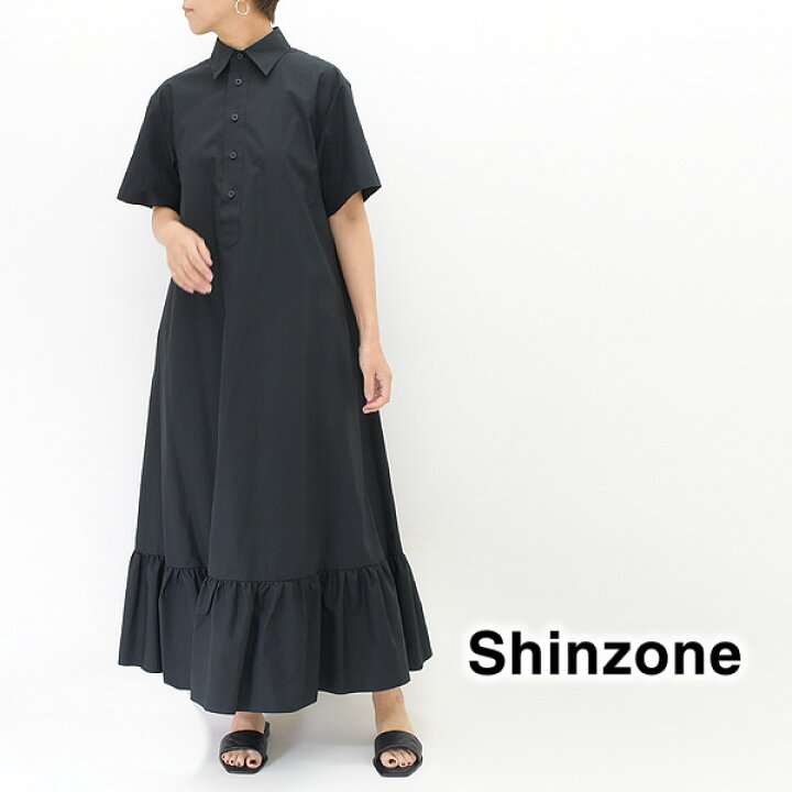 楽天市場】THE SHINZONE シンゾーン ヘムフリルシャツドレス 