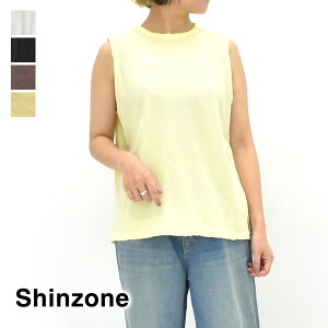 THE SHINZONE V][ HIGH TWIST COTTON SLEEVELESS TOP nCcCXgRbg m[X[uJbg\[ 23MMSCU02yzCg/ubN/uE/CG[zyzyNbN|Xgz