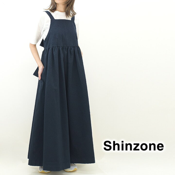 楽天市場】THE SHINZONE シンゾーン ストライプエプロンドレス 