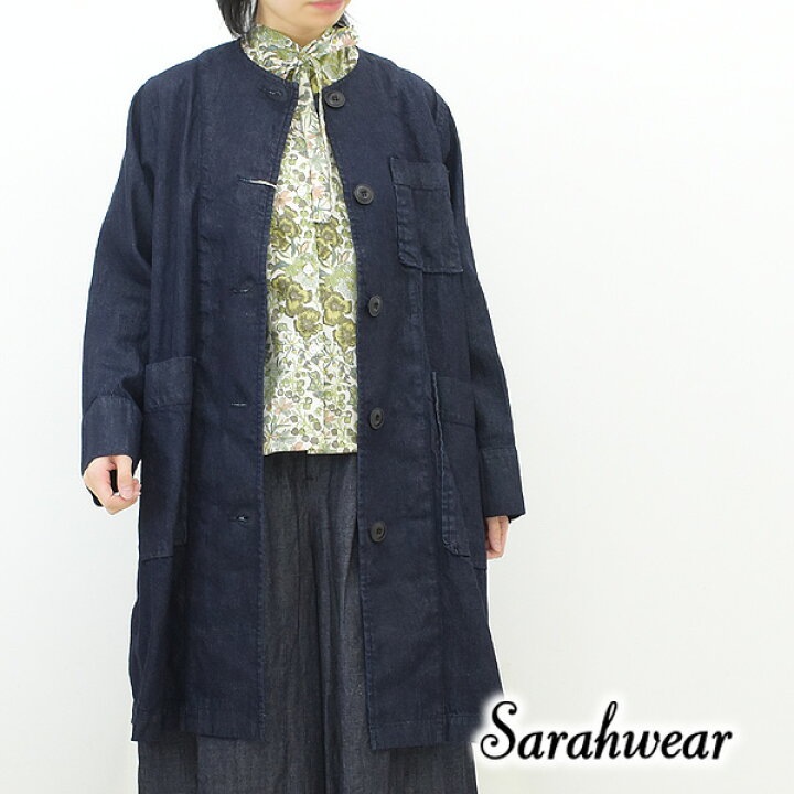 楽天市場】Sarahwear サラウェア デニムペインターコート C60107 