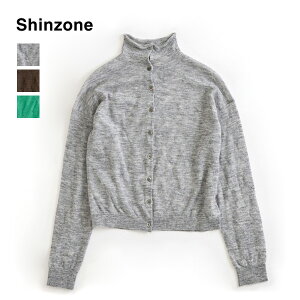 �y26AW�zTHE SHINZONE �V���]�[�� SHEER ARGYLE KNIT CARDIGAN �V�A�[�A�[�K�C���j�b�g�J�[�f�B�K�� 26AMSNI09 ���f�B�[�X�y�O���[/�u���E��/�O���[���z�y���������z�y�\��z