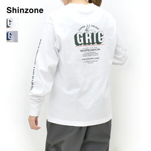 �y26SS�zTHE SHINZONE �V���]�[�� GRIC LONG SLEEVE TEE �O���b�N �����O �X���[�u T�V���c 26SMSCU11 ���f�B�[�X�y�z���C�g/�O���[�z�y���������z