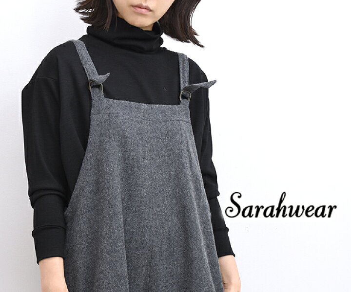 楽天市場】Sarah Wear サラウェア フェルトウールサロペット C16015  