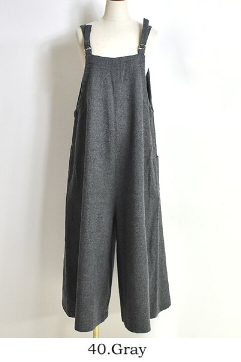 楽天市場】Sarah Wear サラウェア フェルトウールサロペット C16015  