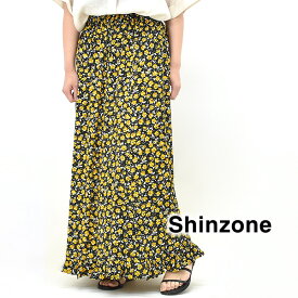 【24MID-SUMMER】THE SHINZONE シンゾーン デイジースカート DAISY SKIRT 花柄ロングスカート 24MMSSK02