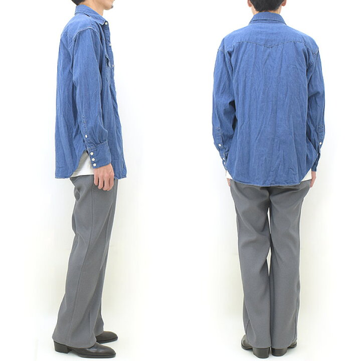 楽天市場】orSlow オアスロウ WESTERN SHIRTS ウエスタンシャツ デニム 