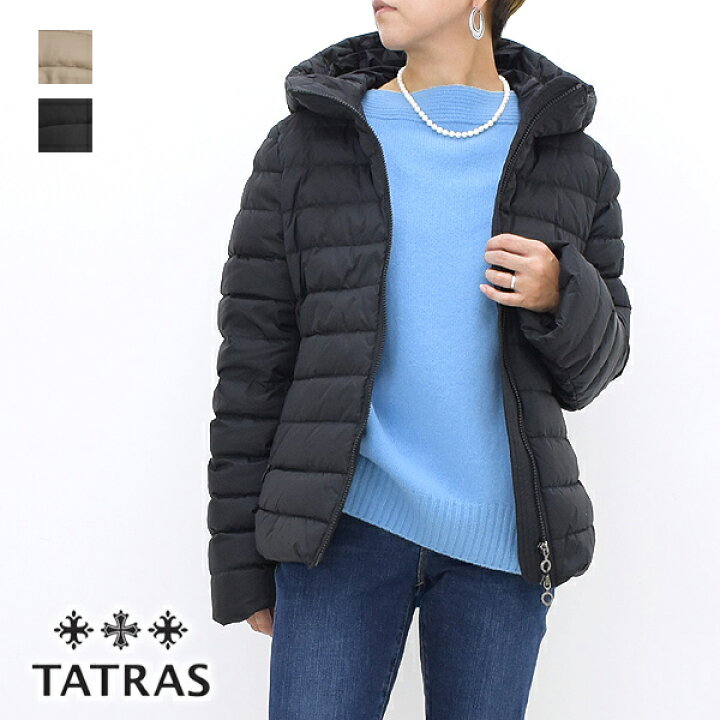 楽天市場】TATRAS タトラス SHIROKU/シロク ショート丈 フード付き  