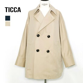 【26SS】TICCA ティッカ miniテントトレンチコート TBFS-162 レディース【ベージュ/ネイビー】【送料無料】【予約】
