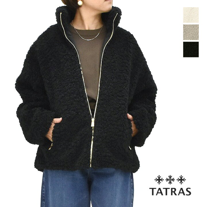 楽天市場】TATRAS タトラス LUELA/ルエラ オーバーサイズ ボアブルゾン 