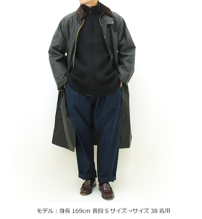 楽天市場】Barbour バブアー OS WAX BURGHLEY オーバーサイズ バーレー 