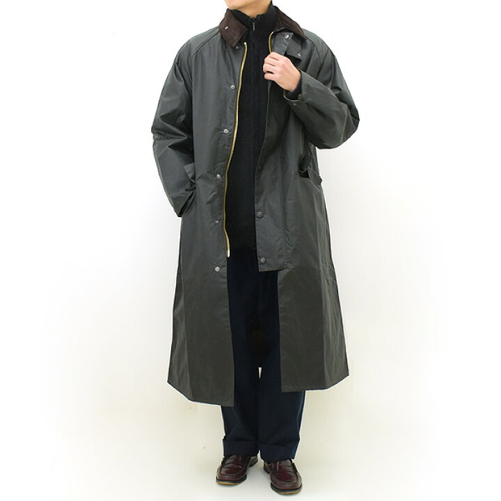 楽天市場】Barbour バブアー OS WAX BURGHLEY オーバーサイズ バーレー 